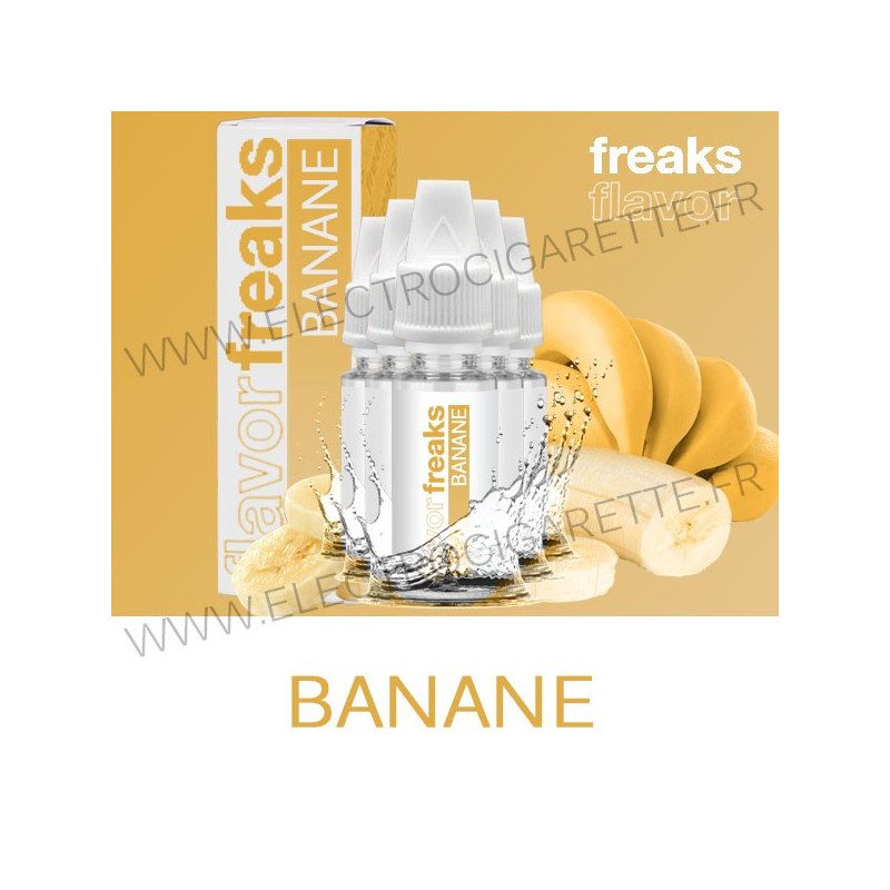 Pack de 5 x Banane - Freaks - 10 ml
