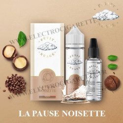 La Pause Noisette - Petit Nuage - ZHC 60 ml avec Fiole Vide 30ml Graduée