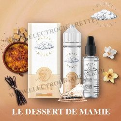 Le Dessert de Mamie - Petit Nuage - ZHC 60 ml avec Fiole Vide 30ml Graduée