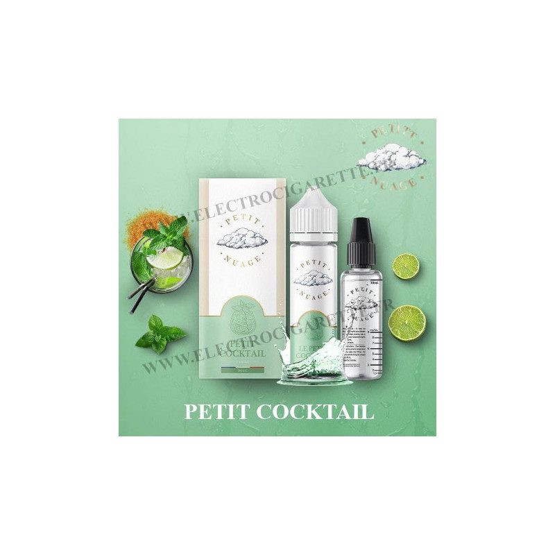 Petit Cocktail - Petit Nuage - ZHC 60 ml avec Fiole Vide 30ml Graduée