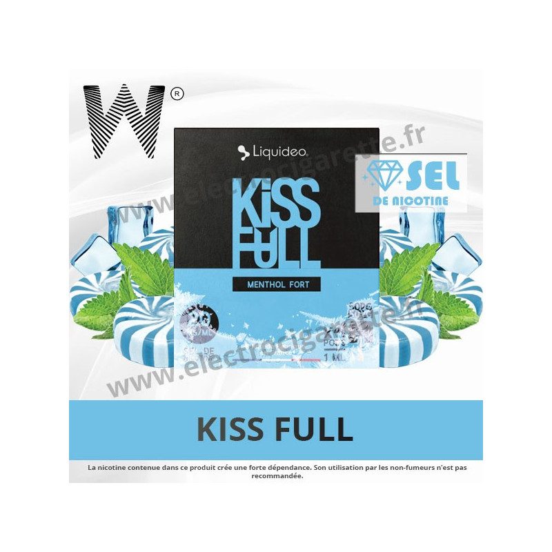 Kiss Full - 4 x Pod 1ml - Wpod Liquideo