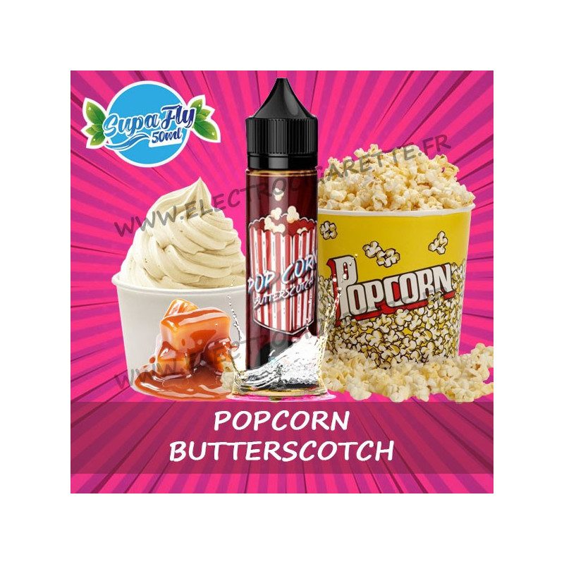 Pop-corn & Butterscotch - ZHC 50 ml - Supafly