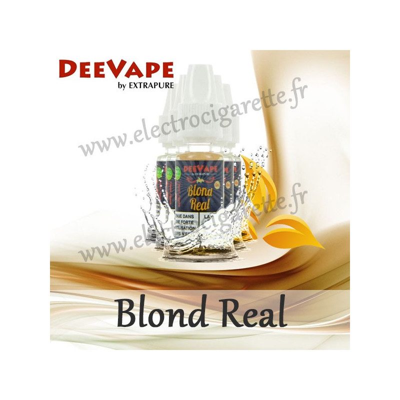 Pack de 5 x Classic Blond Real - Deevape - ExtraPure - 10ml