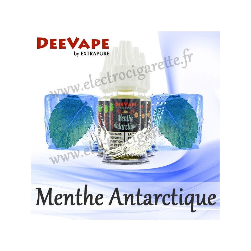 Pack de 5 x Menthe Anthartique - Deevape - ExtraPure - 10ml