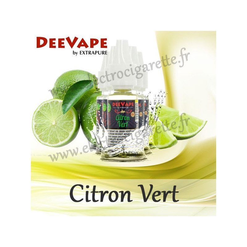Pack de 5 x Citron Vert - Deevape - ExtraPure - 10ml