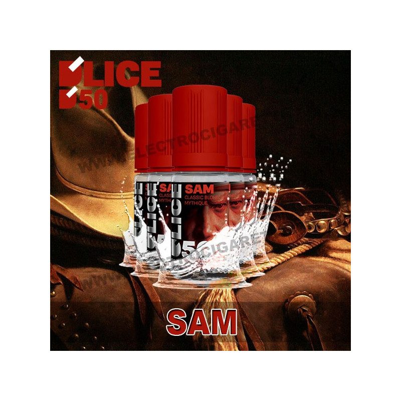 Pack 5 flacons 10 ml Sam - D50 - DLice Pack 5 flacons 10 ml Sam - D50 - DLice
