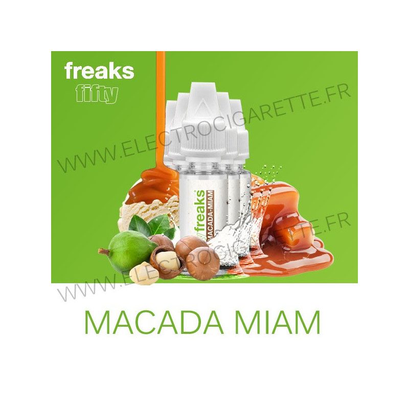 Pack de 5 x Macada Miam - Fifty Freaks - 10 ml