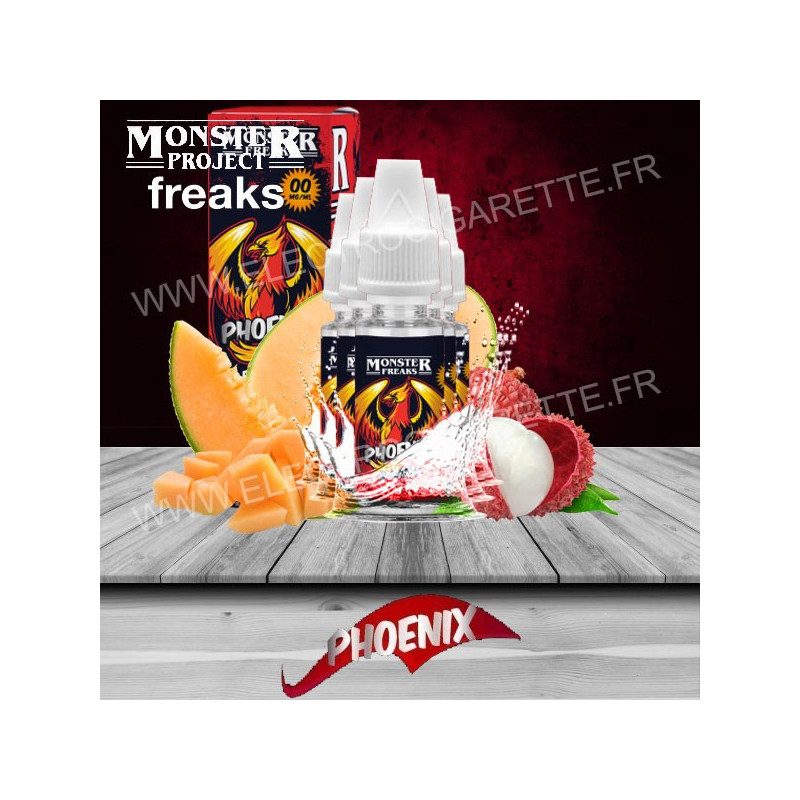Pack de 5 x Phoenix - Monster Project - Freaks - 10 ml