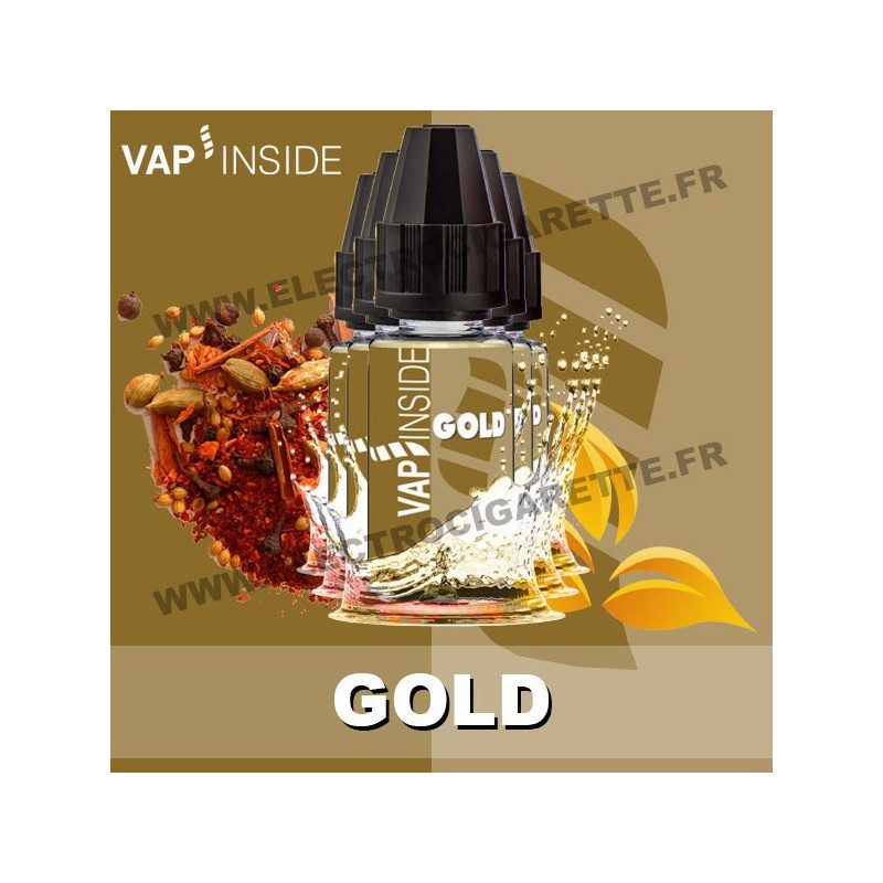 Pack de 5 x Gold - Vap Inside - 10 ml