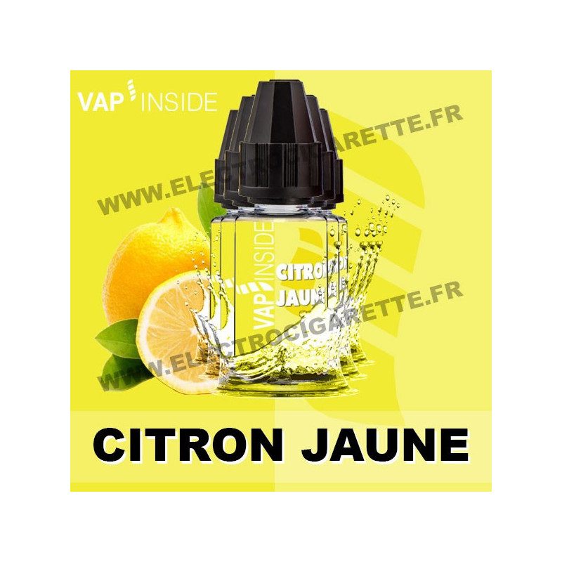 Pack de 5 x Citron Jaune - Vap Inside - 10 ml