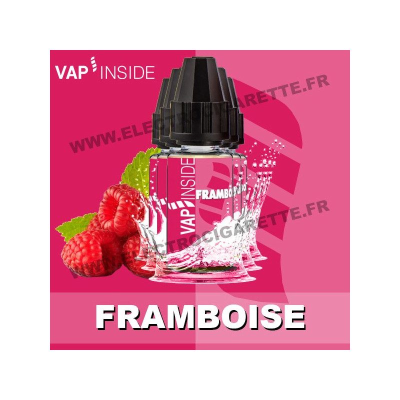 Pack de 5 x Framboise - Vap Inside - 10 ml