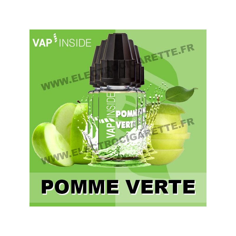 Pack de 5 x Pomme Verte - Vap Inside - 10 ml