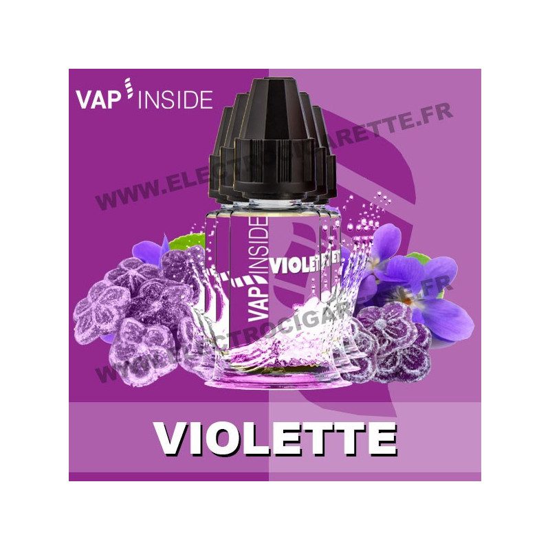 Pack de 5 x Bonbon Violette - Vap Inside - 10 ml
