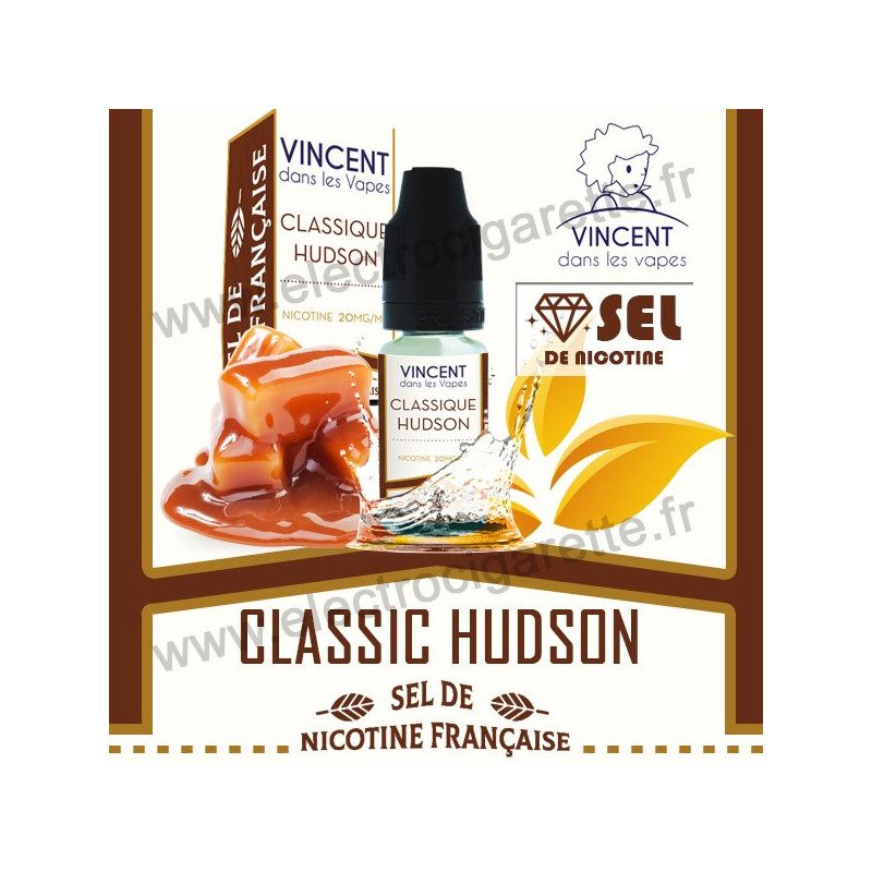 Classique Hudson - Sel de Nicotine Française - VDLV