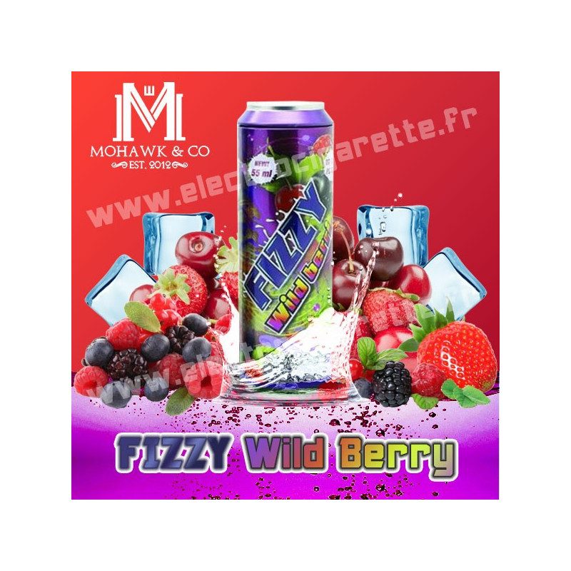 Fizzy Wild Berry - Mohawk & Co - ZHC 55 ml