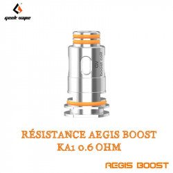 Pack de 5 x Résistances Aegis Boost - GeekVape - 0.6 Ohm