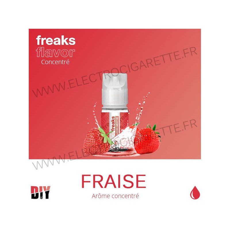 Fraise - Freaks - 30 ml - Arôme concentré DiY