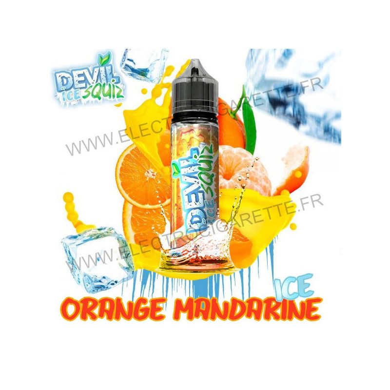 Orange Mandarine Ice - Devil Squiz Ice - Avap - ZHC 50 ml