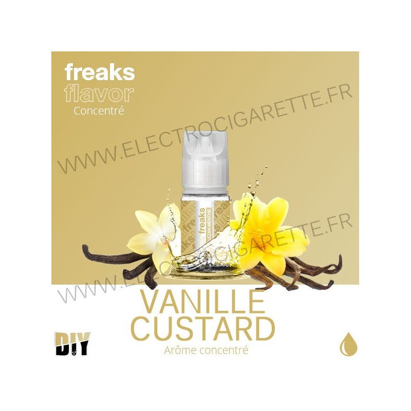 Vanille Custard - Freaks - 30 ml - Arôme concentré DiY