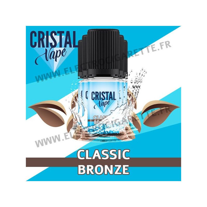 Pack de 5 x Classic Bronze - Cristal Vapes - 10ml