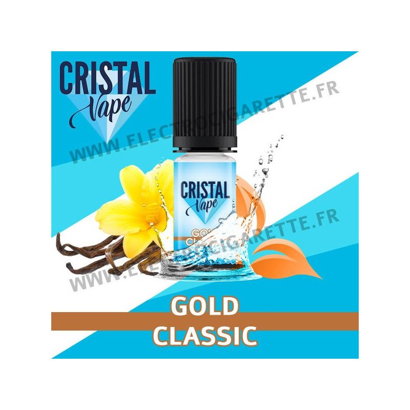 Gold Classic - Cristal Vapes - 10ml