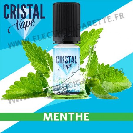 Menthe - Cristal Vapes - 10ml