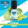Citron Vert - Cristal Vapes - 10ml