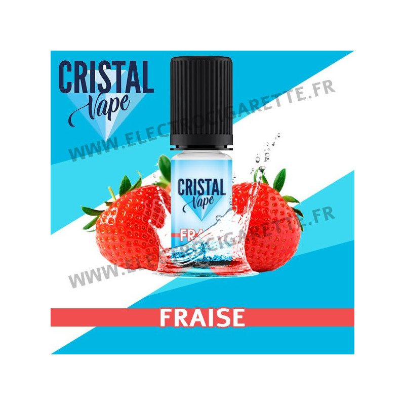 Fraise - Cristal Vapes - 10ml