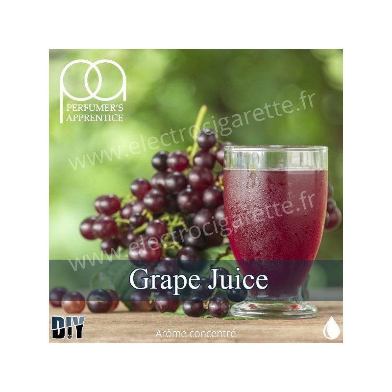 Grape Juice - Arôme Concentré - Perfumer's Apprentice - DiY