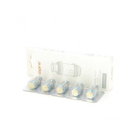 Pack de 5 x résistances Mesh 0.7ohms Nautilus XS Aspire - Pack
