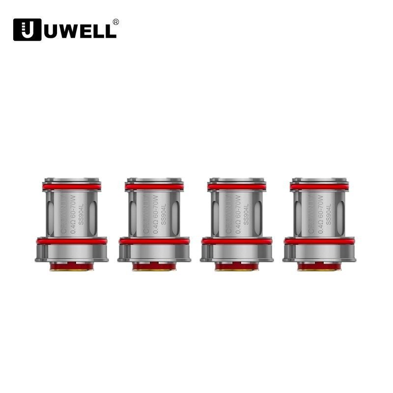 Résistances pour Crown 4 Uwell (pack de 4) Résistances pour Crown 4 Uwell (pack de 4)