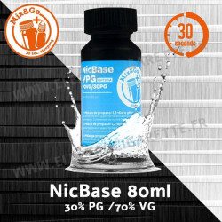 Base - MixandGo - Chemnovatic - 80 ml - 70% PG / 30% VG