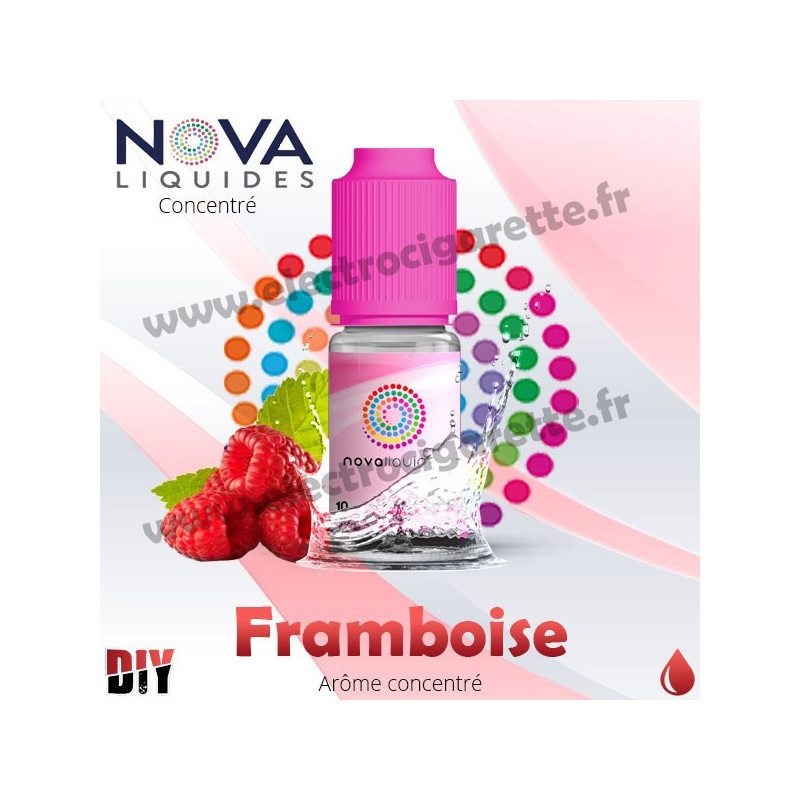 Framboise - Arôme concentré - Nova - 10ml - DiY