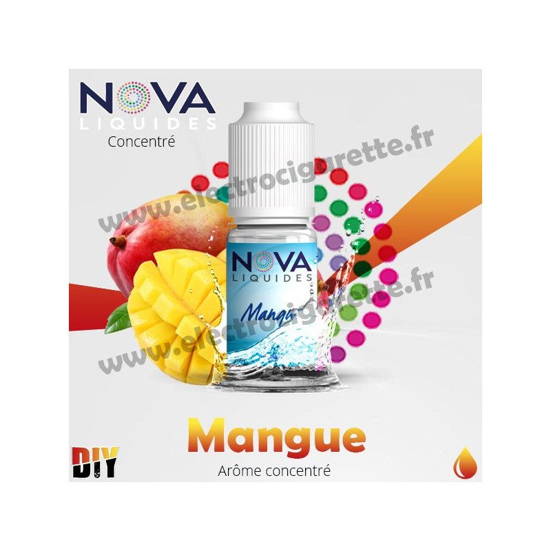 Mangue - Arôme concentré - Nova Original - 10ml - DiY