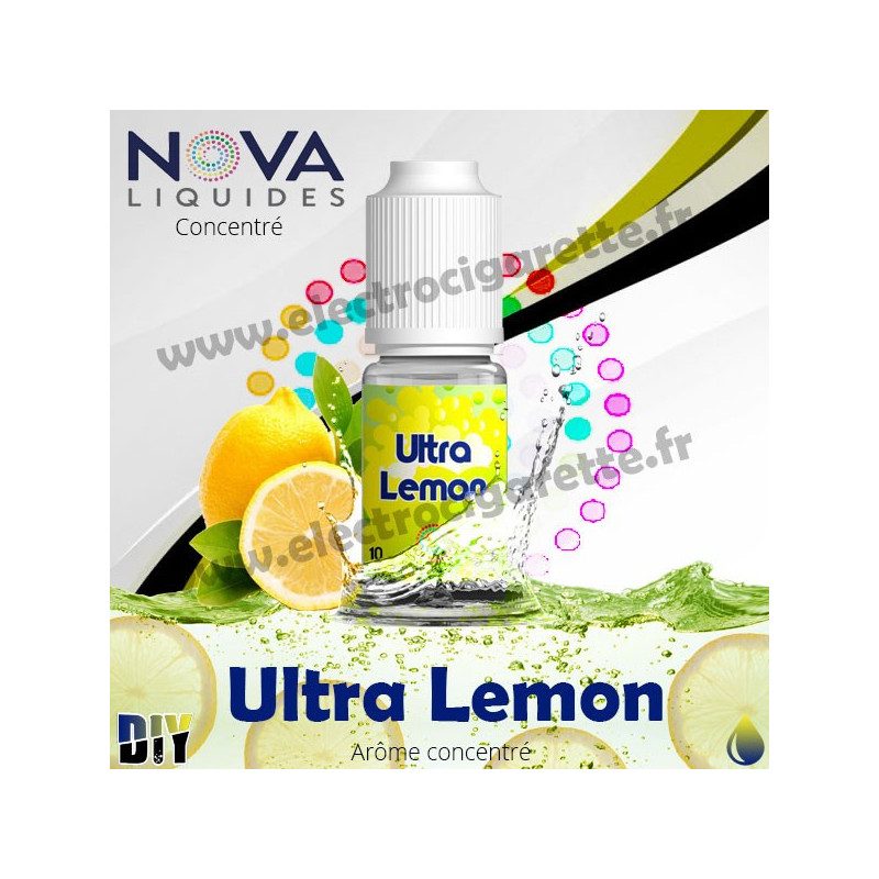 Ultra Lemon - Arôme concentré - Nova Premium - 10ml - DiY
