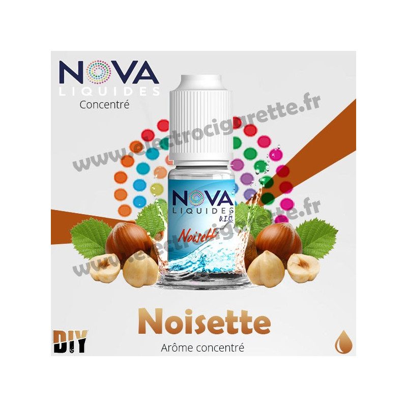 Noisette - Arôme concentré - Nova Original - 10ml - DiY
