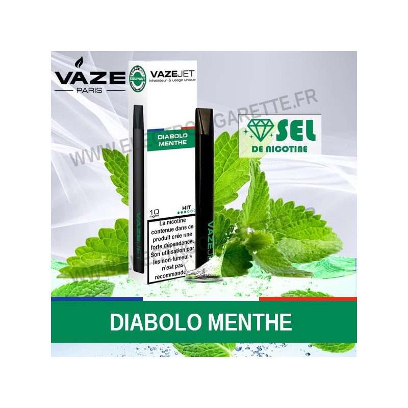 Diabolo Menthe - VazeJet - Cigarette électronique