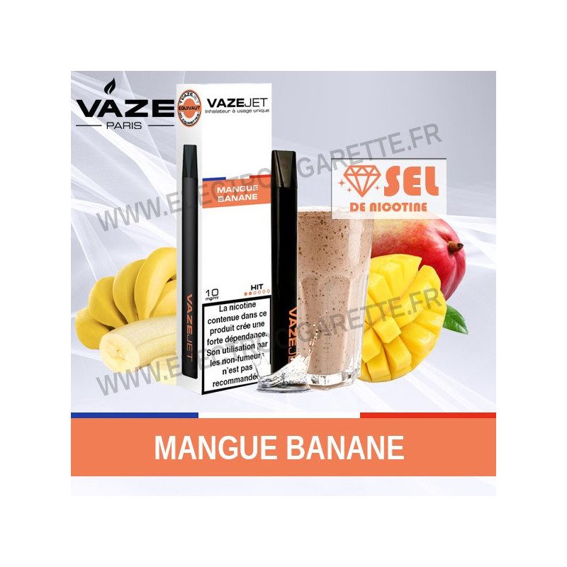 Mangue Banane - VazeJet - Cigarette électronique