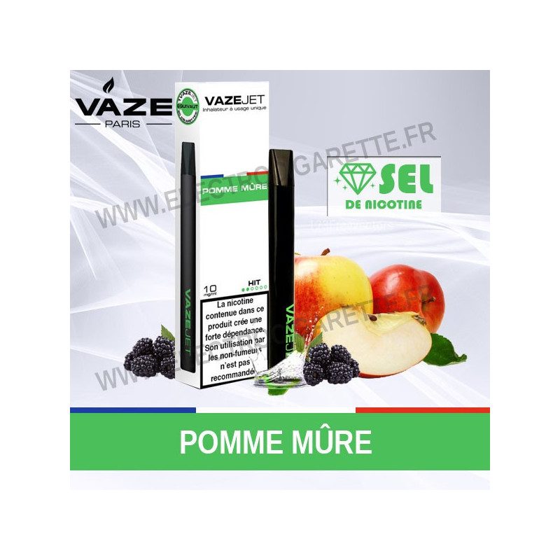 Pomme Mûre - VazeJet - Cigarette électronique