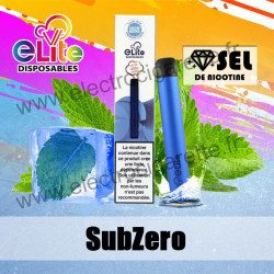 Elite Pod à Usage Unique - SubZero Halo - 20mg Sel de Nicotine