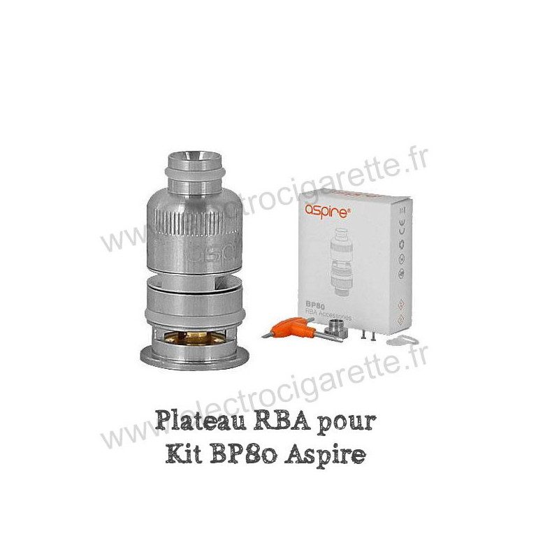Plateau RBA pour Kit BP80 - Aspire