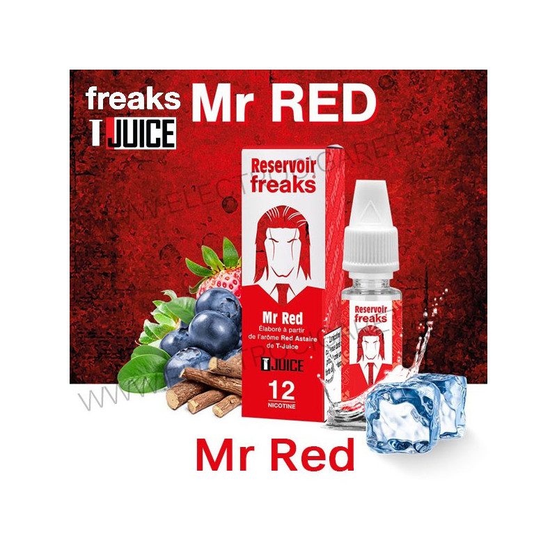 Mr Red - Réservoir Freaks - T-Juice - 10 ml