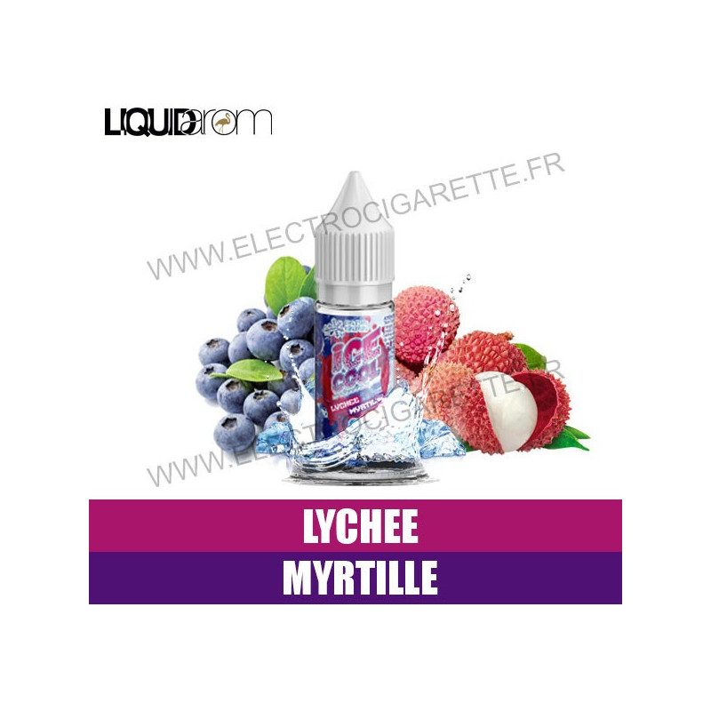 Lychee Myrtille - Ice Cool - Liquid'Arom - 10ml