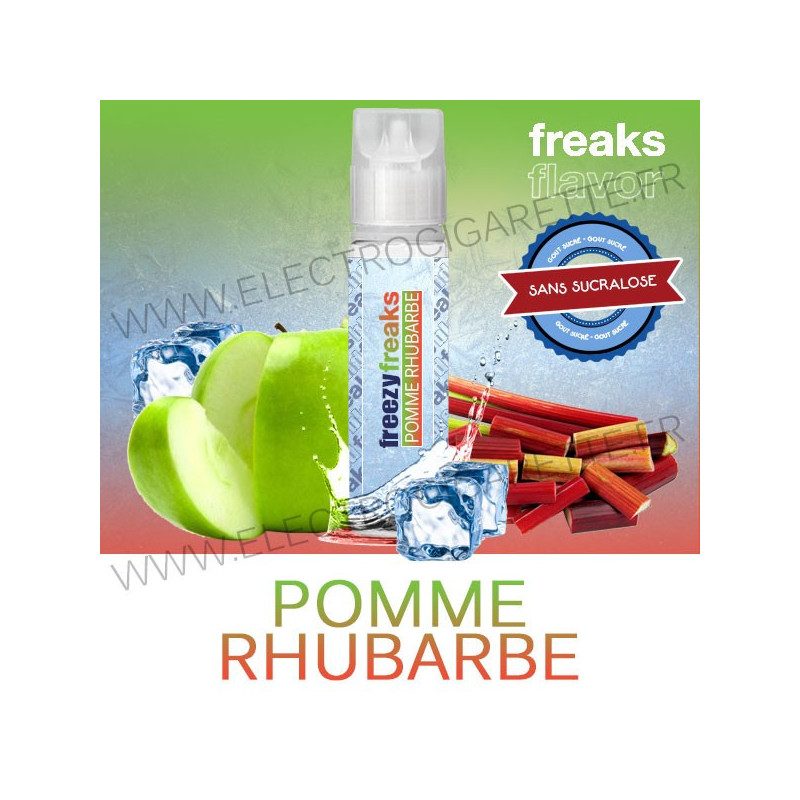 Pomme Rhubarbe - Freezy Freaks - ZHC 50ml