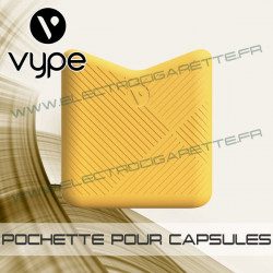 Pochette Jaune en Silicone pour Capsulses Vuse (ex Vype) ePen 3 ou ePod