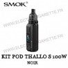 Kit Pod Thallo S - 100W 5ml - Smok - Couleur Noir
