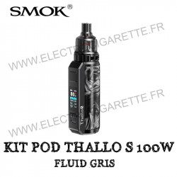 Kit Pod Thallo S - 100W 5ml - Smok - Couleur Fluid Noir et Gris