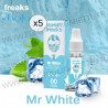 Pack de 5 x Mr White - Réservoir Freaks - 10 ml