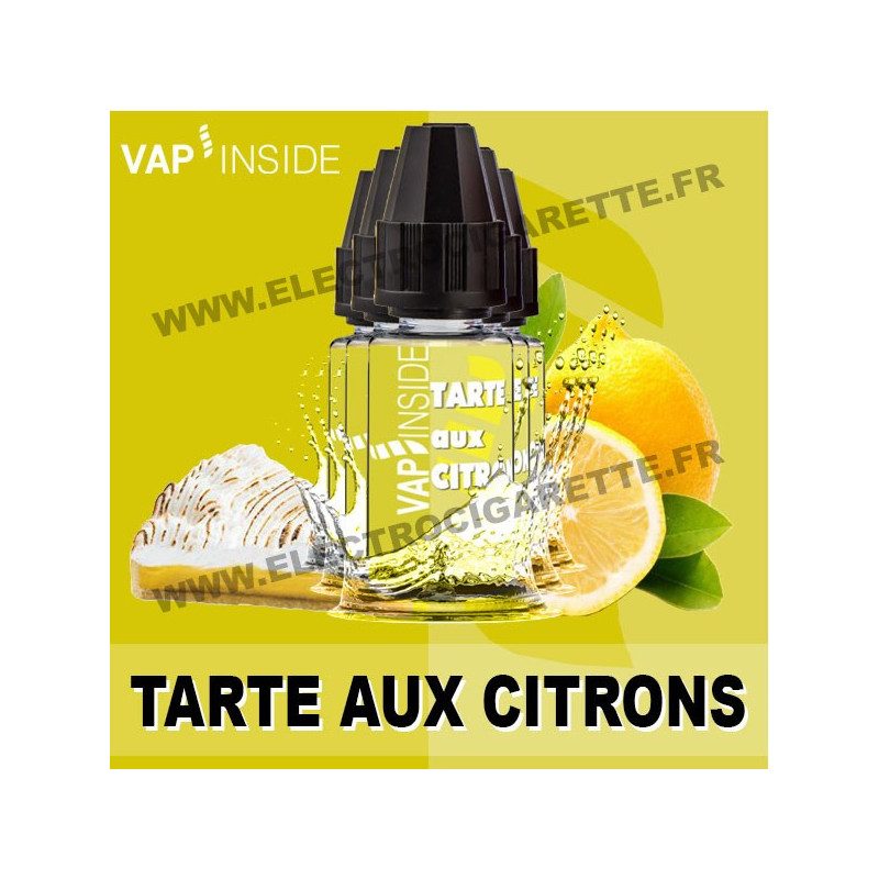 Pack de 5 x Tarte aux citrons - Vap Inside - 10 ml