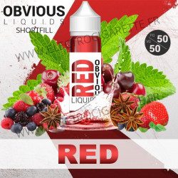 Red - Obvious Liquids - Shortfill 50ml